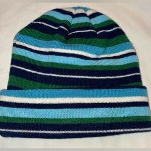 Striped Winter Beanie Hat Skull Cap  Hat New